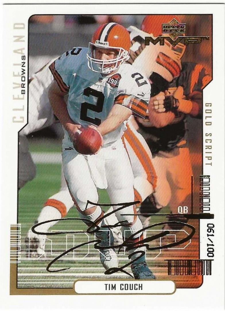 Tim Couch [Gold Script] #38
