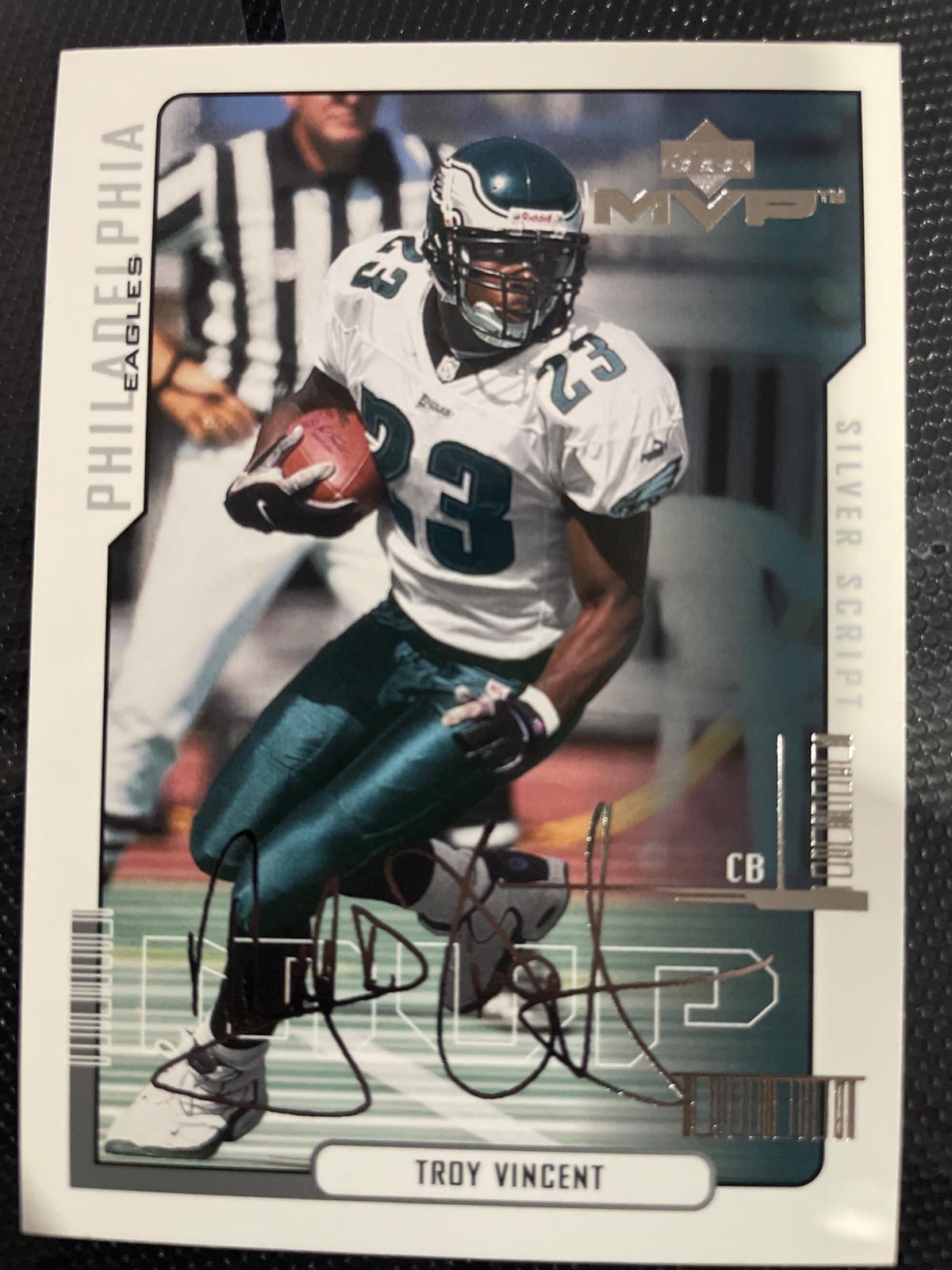 Troy Vincent [Silver Script] #131