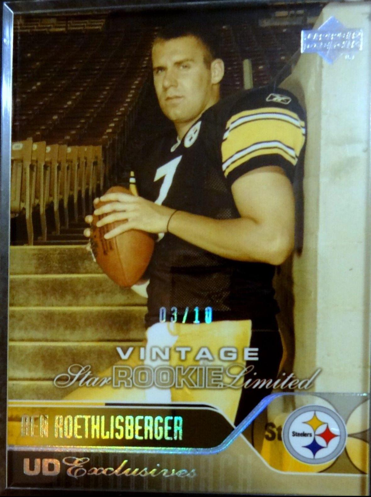 Ben Roethlisberger [UD Exclusives Vintage] #204