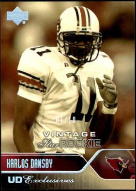 Karlos Dansby [UD Exclusives Vintage] #235