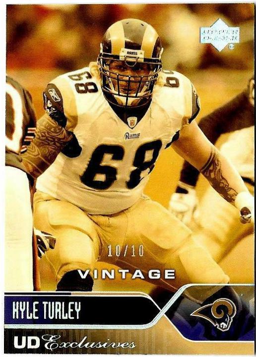 Kyle Turley [UD Exclusives Vintage] #182