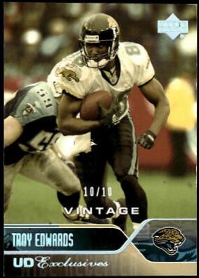 Troy Edwards [UD Exclusives Vintage] #92