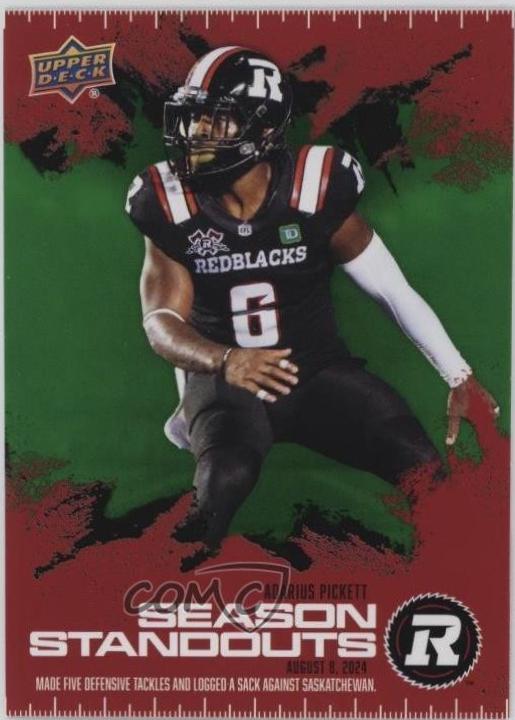Adarius Pickett [Season Standouts Autograph] #92