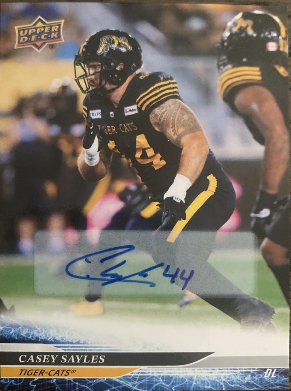 Casey Sayles [Autograph] #17