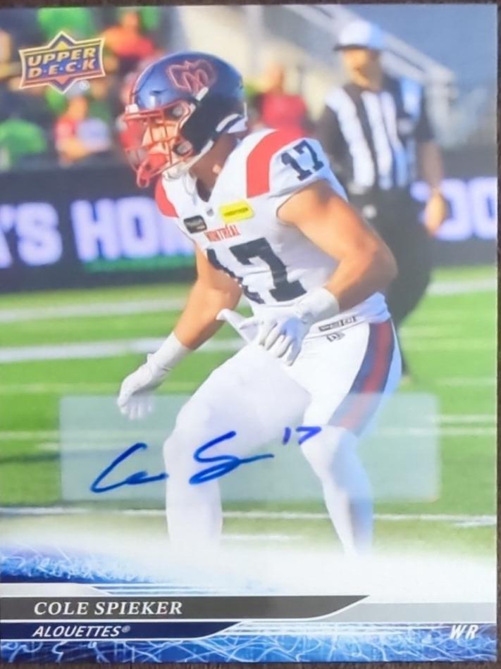 Cole Spieker [Autograph] #3