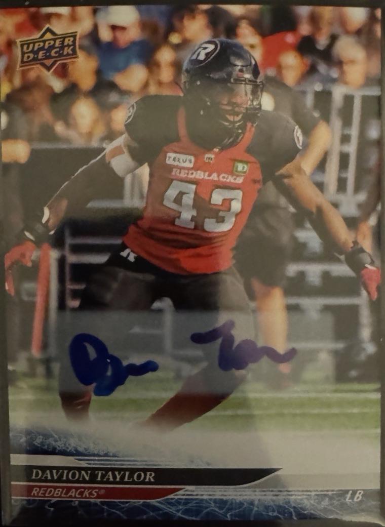 Davion Taylor [Autograph] #54