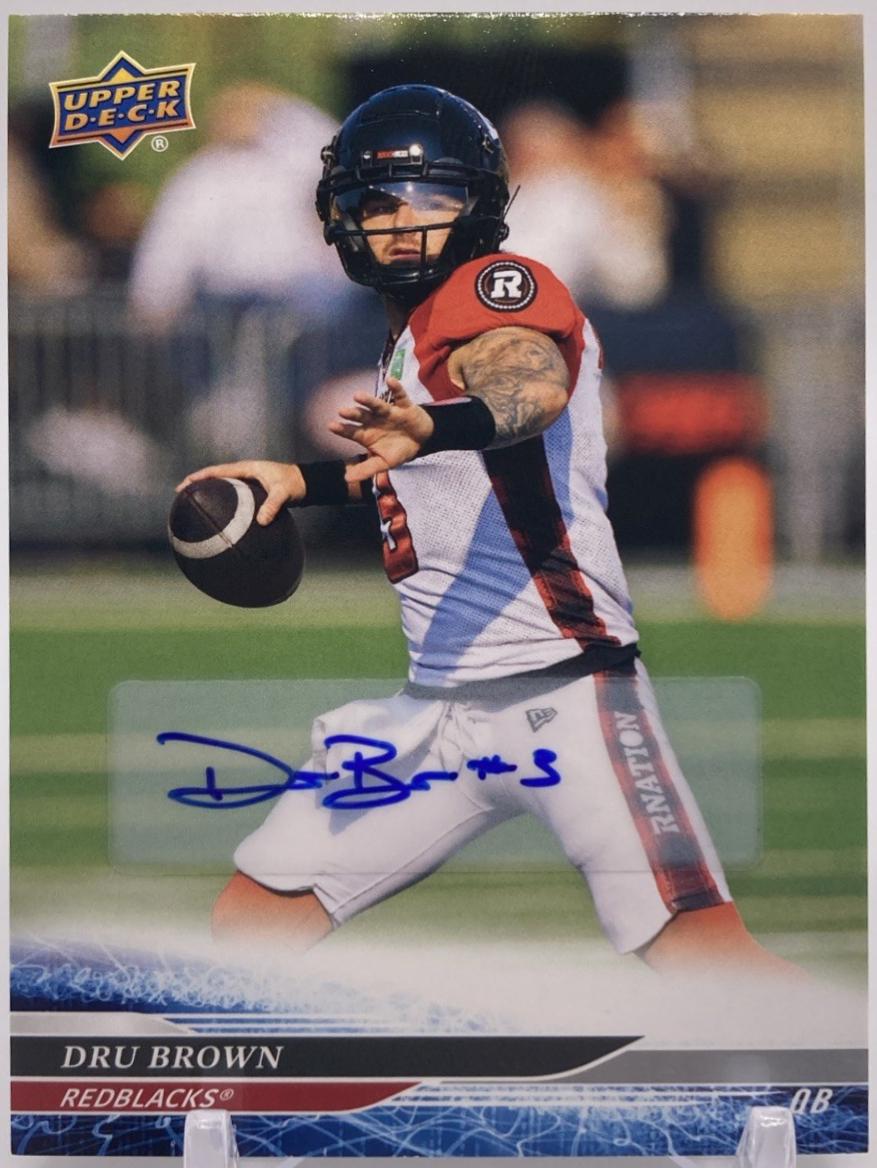 Dru Brown [Autograph] #25