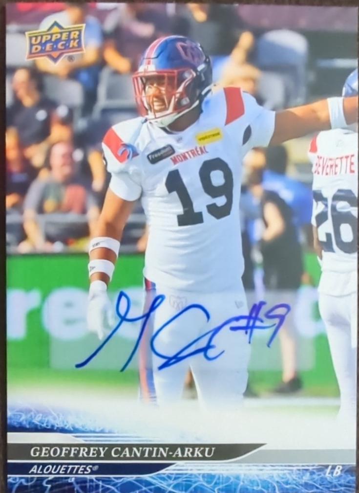 Geoffrey Cantin-Arku [Autograph] #48