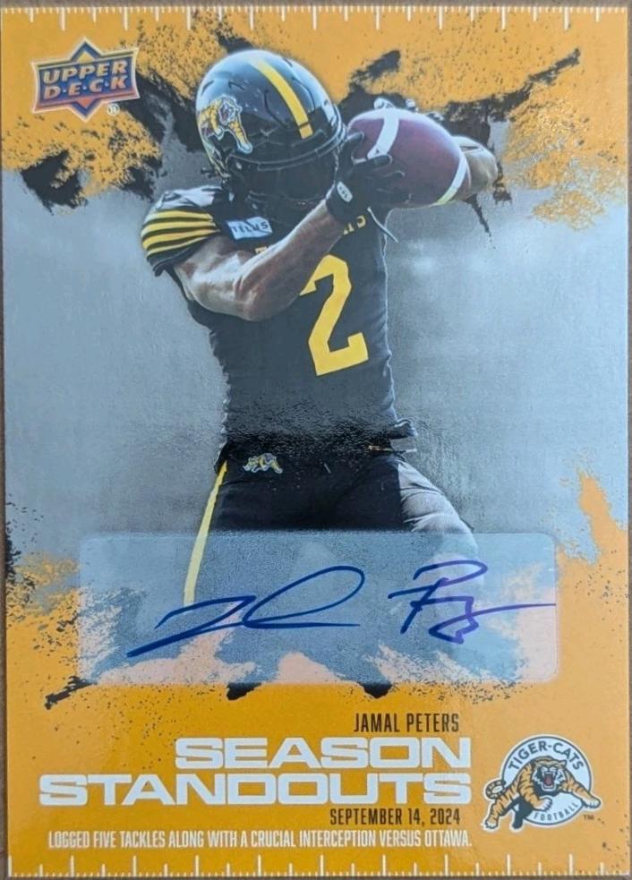 Jamal Peters [Season Standouts Autograph] #88