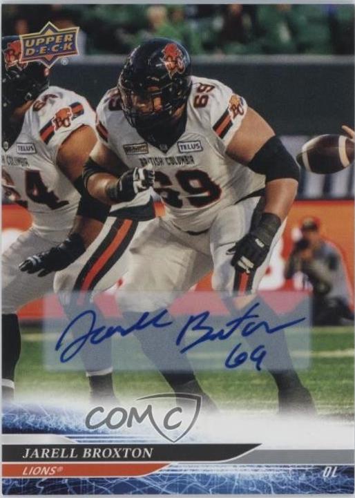 Jarell Broxton [Autograph] #67