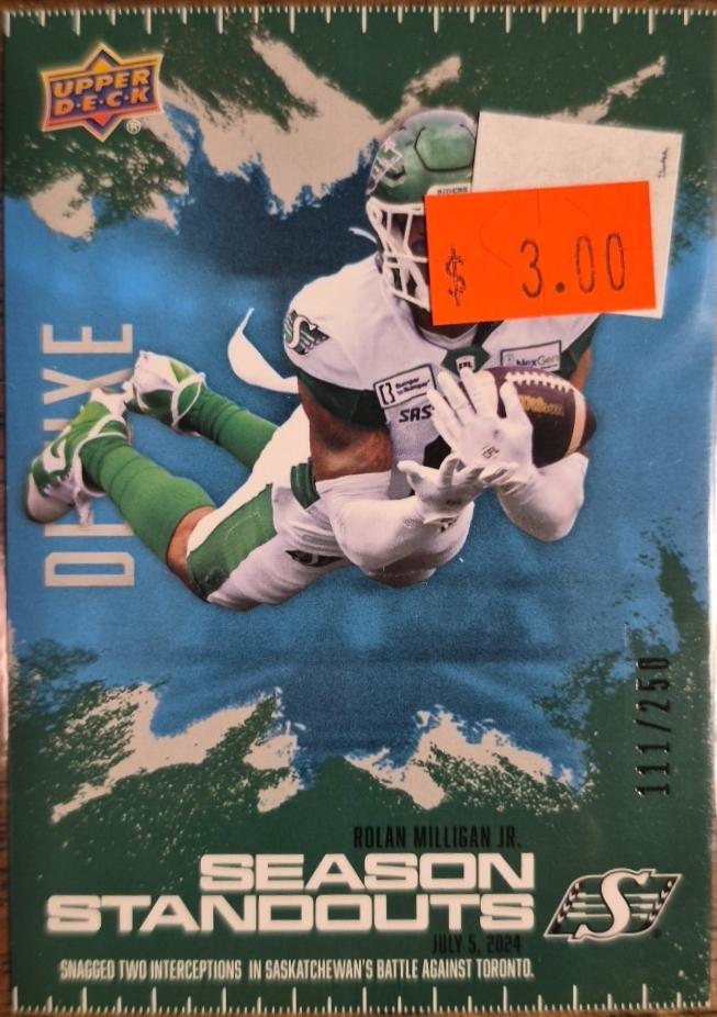 Rolan Milligan Jr. [Season Standouts Autograph] #94