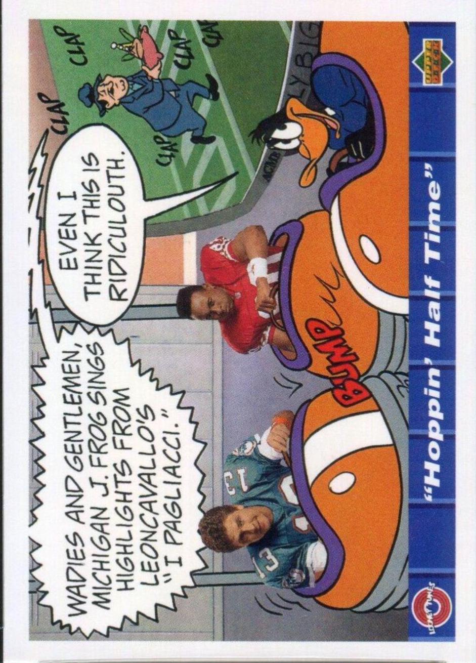 J.Rice, D.Marino [Hoppin' Half Time] #149