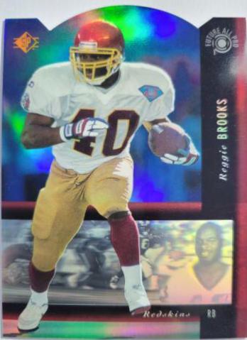 Reggie Brooks [Die Cut] #139