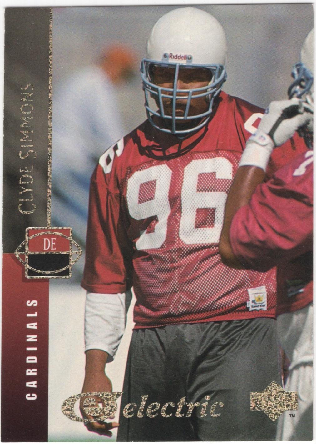 Clyde Simmons [Electric Gold] #49
