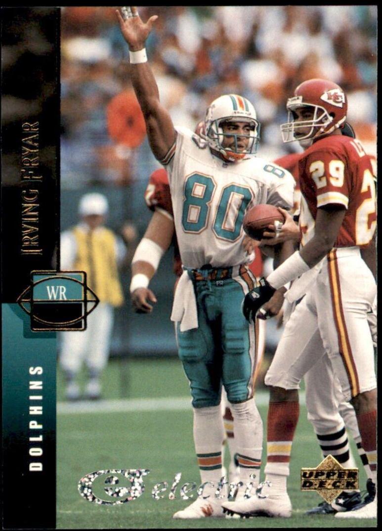 Irving Fryar [Electric Silver] #97