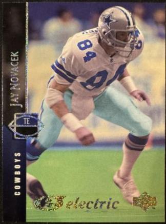 Jay Novacek [Electric Gold] #127