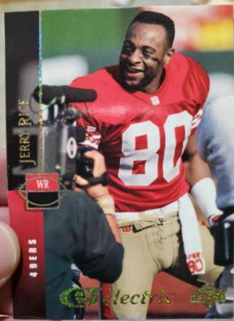 Jerry Rice [Electric Gold] #205