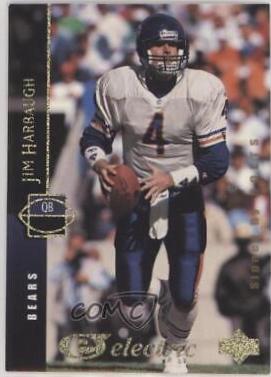 Jim Harbaugh [Electric Gold] #109