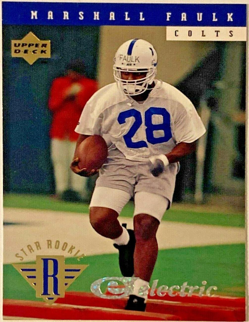 Marshall Faulk [Electric Silver] #7