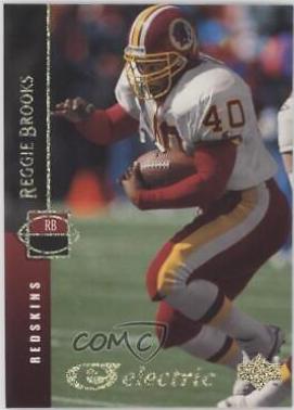 Reggie Brooks [Electric Gold] #268