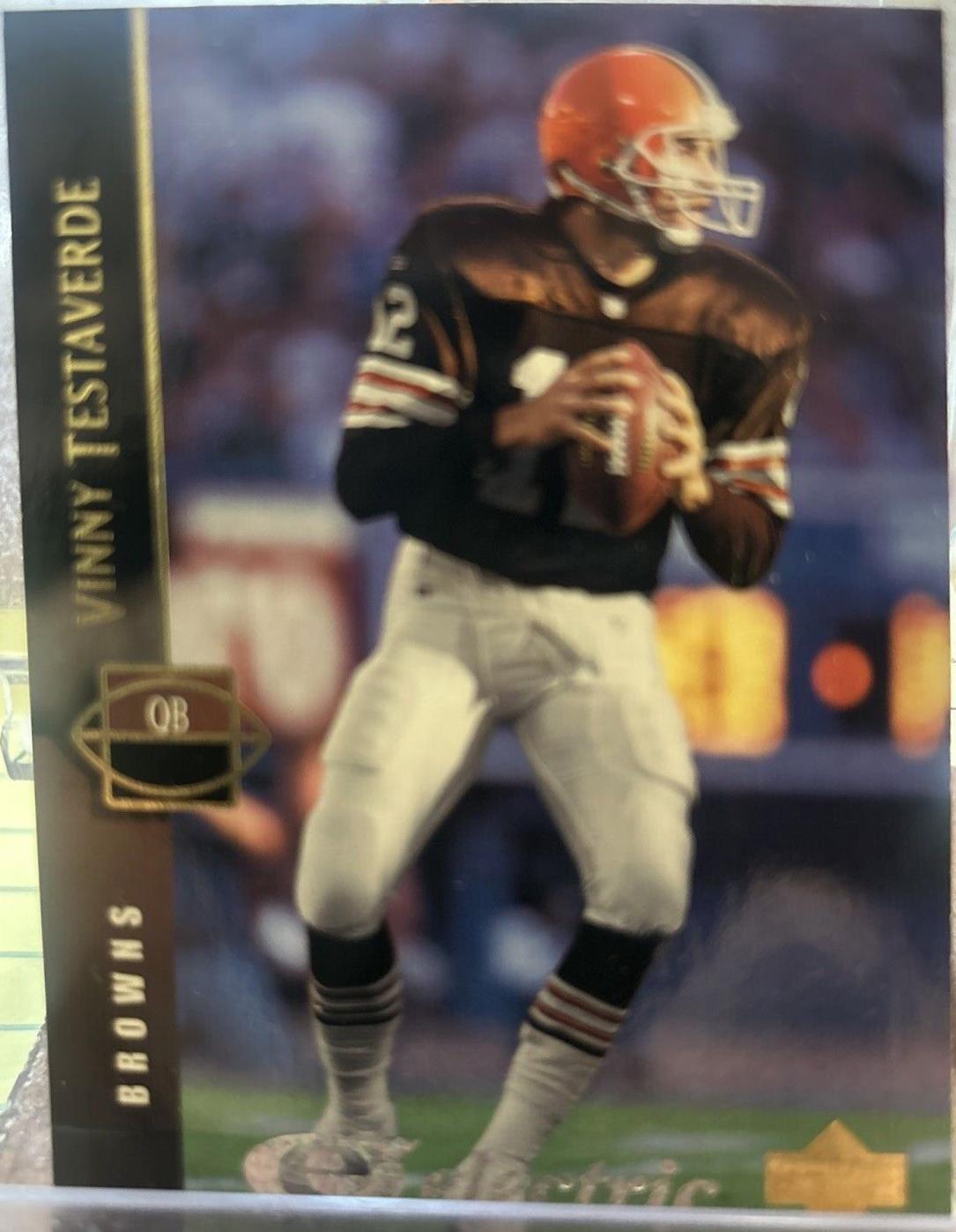 Vinny Testaverde [Electric Silver] #306