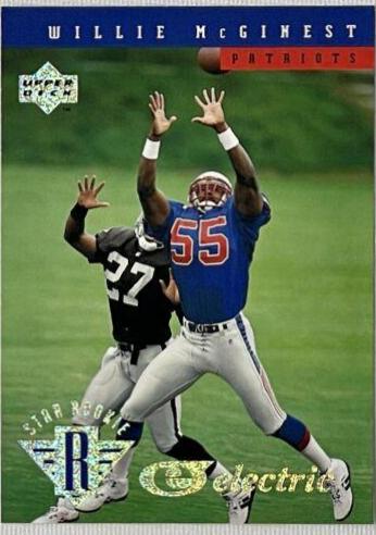 Willie McGinest [Electric Gold] #8
