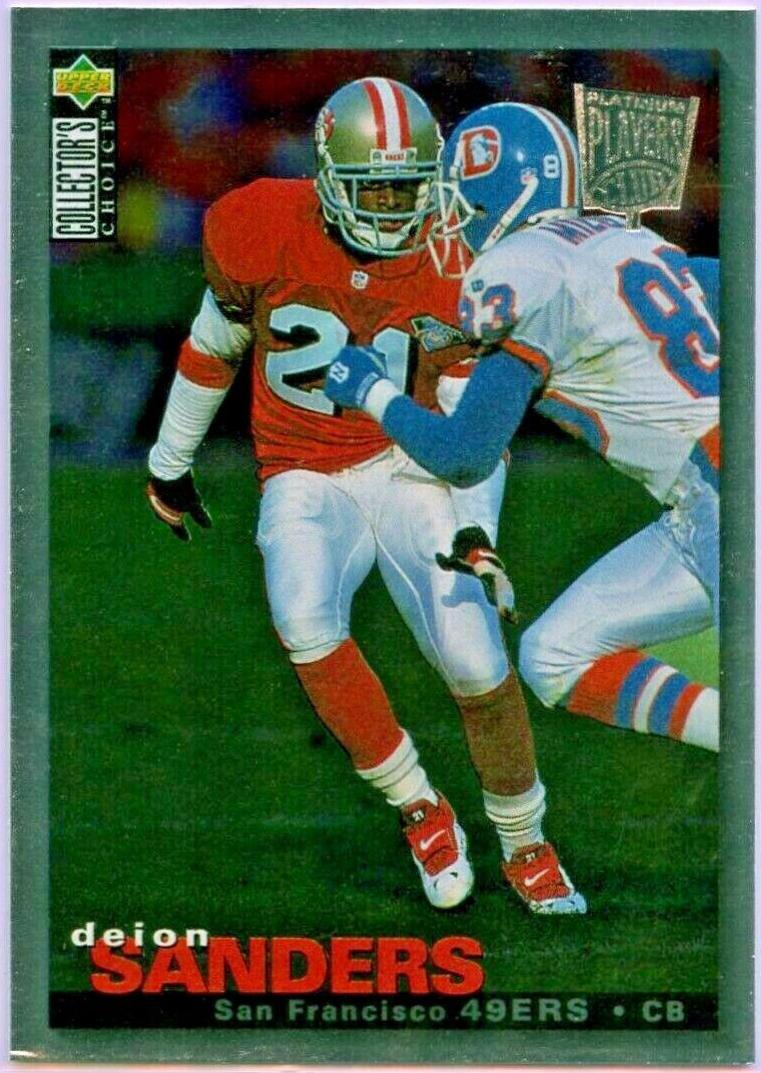 Deion Sanders [Player's Club Platinum] #302