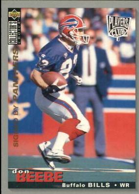 Don Beebe [Player's Club] #342