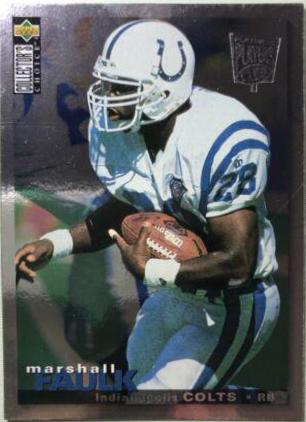 Marshall Faulk [Player's Club Platinum] #80