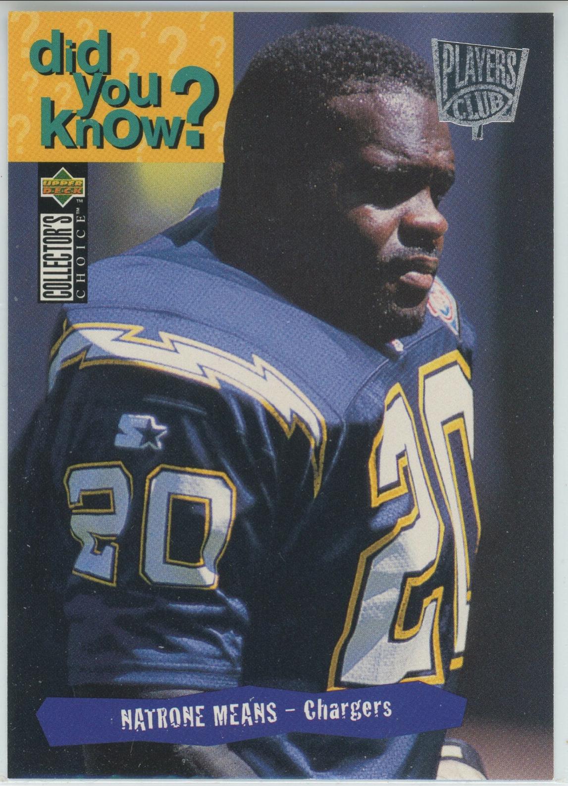Natrone Means [Player's Club] #41