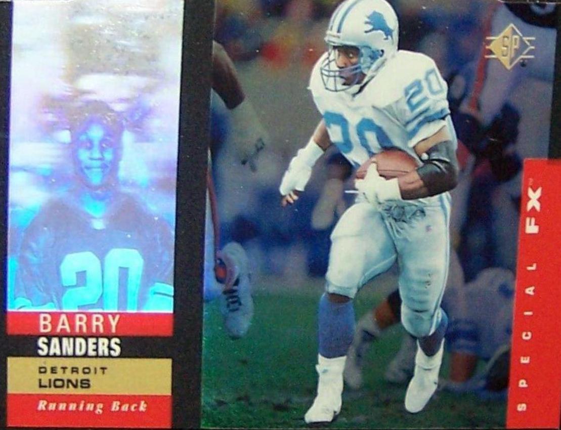 Barry Sanders [Die Cut] #35