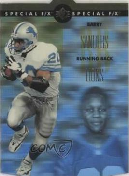 Barry Sanders [Die Cut] #20