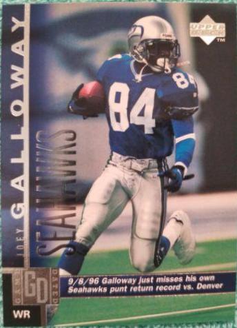 Joey Galloway [Game Dated Foil] #278