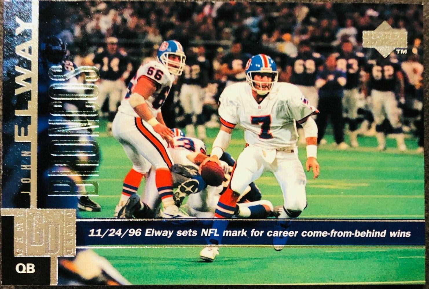 John Elway [Game Dated Foil] #81