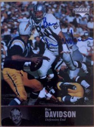Ben Davidson [Autograph] #AL-96