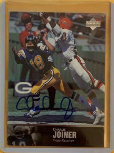 Charlie Joiner [Autograph] #AL-41