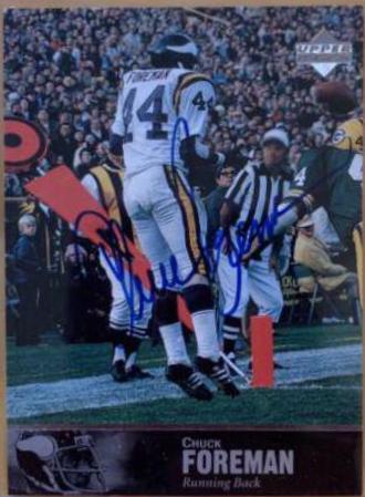 Chuck Foreman [Autograph] #AL-103