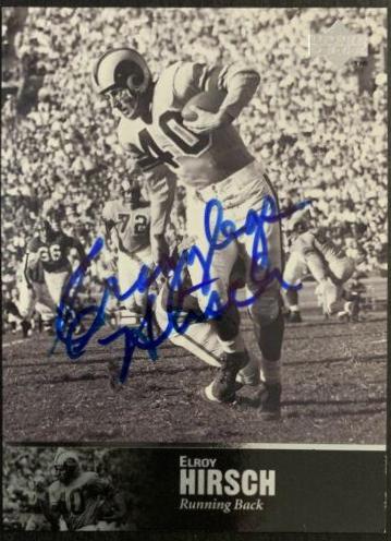 Elroy Hirsch [Autograph] #AL-39
