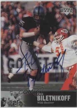 Fred Biletnikoff [Autograph] #AL-18