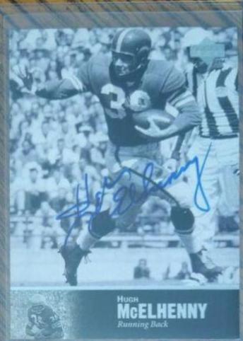 Hugh McElhenny [Autograph] #AL-33