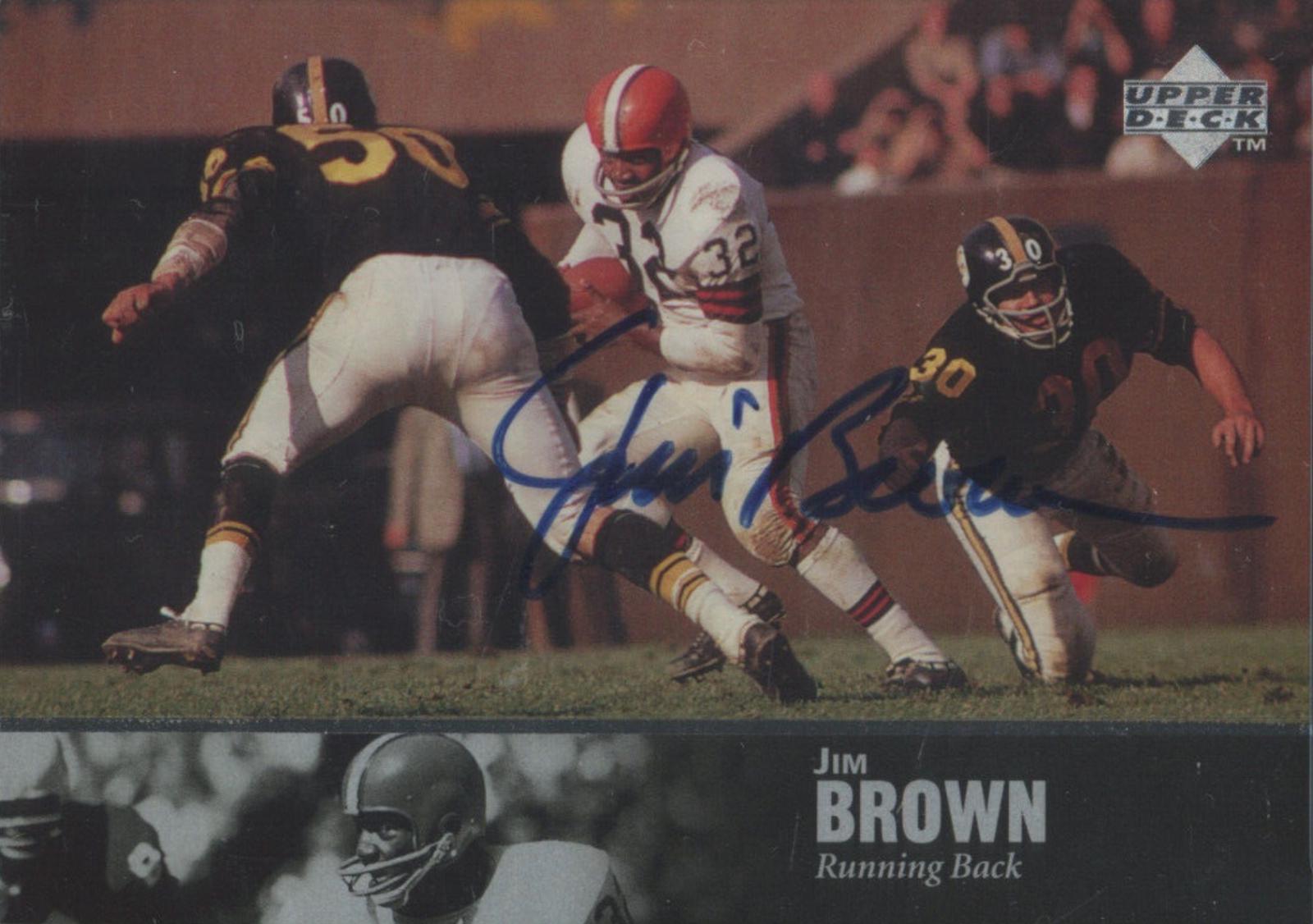 Jim Brown [Autograph] #AL-2