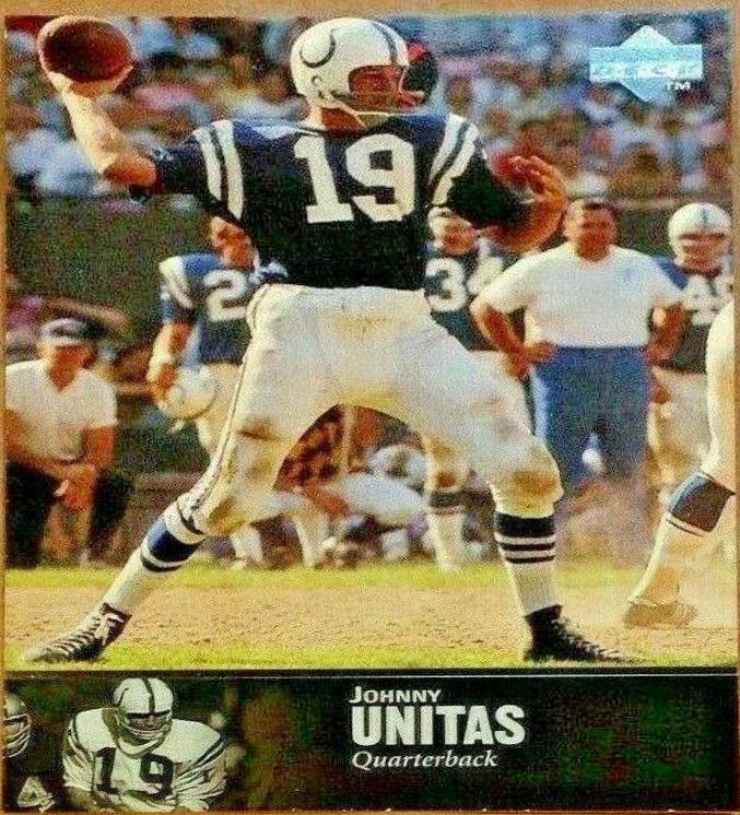 Johnny Unitas [Autograph] #AL-9
