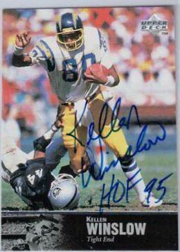 Kellen Winslow [Autograph] #AL-68