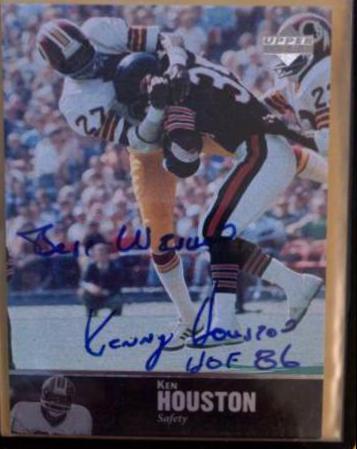 Ken Houston [Autograph] #AL-27