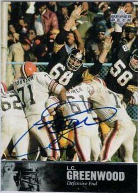L.C. Greenwood [Autograph] #AL-108