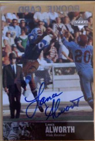 Lance Alworth [Autograph] #AL-21