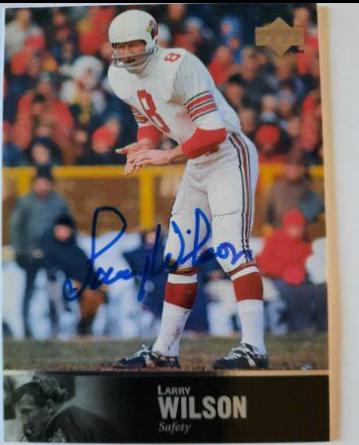 Larry Wilson [Autograph] #AL-70