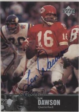 Len Dawson [Autograph] #AL-20