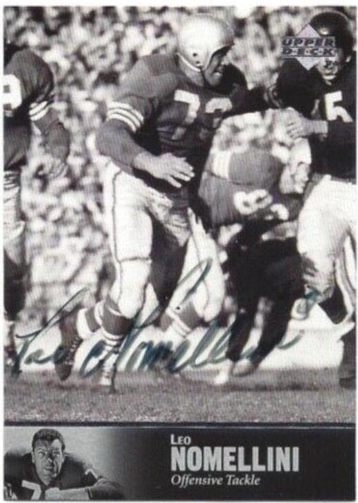 Leo Nomellini [Autograph] #AL-54