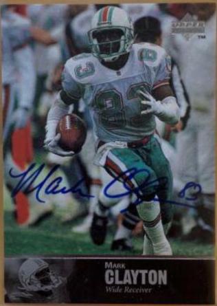 Mark Clayton [Autograph] #AL-90